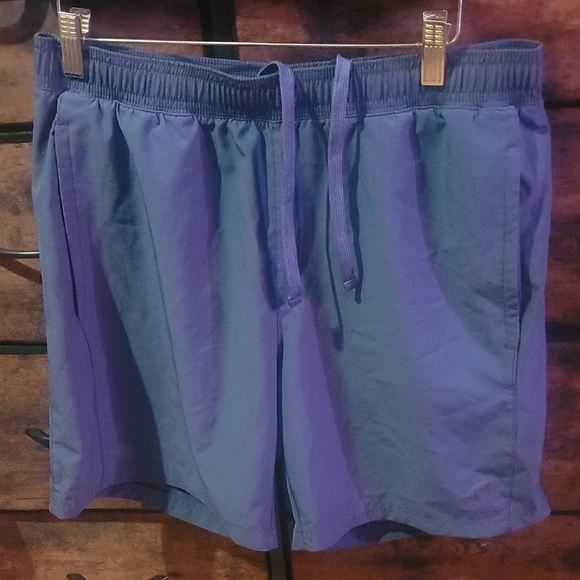 Layer 8 Men's Athletic Blue Shorts - Picture 1 of 3
